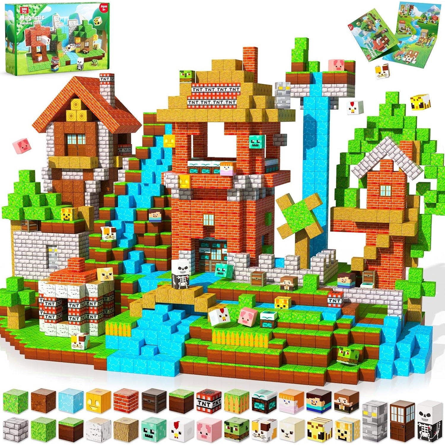 Magnetopia™【Forest Life】Magnetic Building Blocks | 100-300 PCS